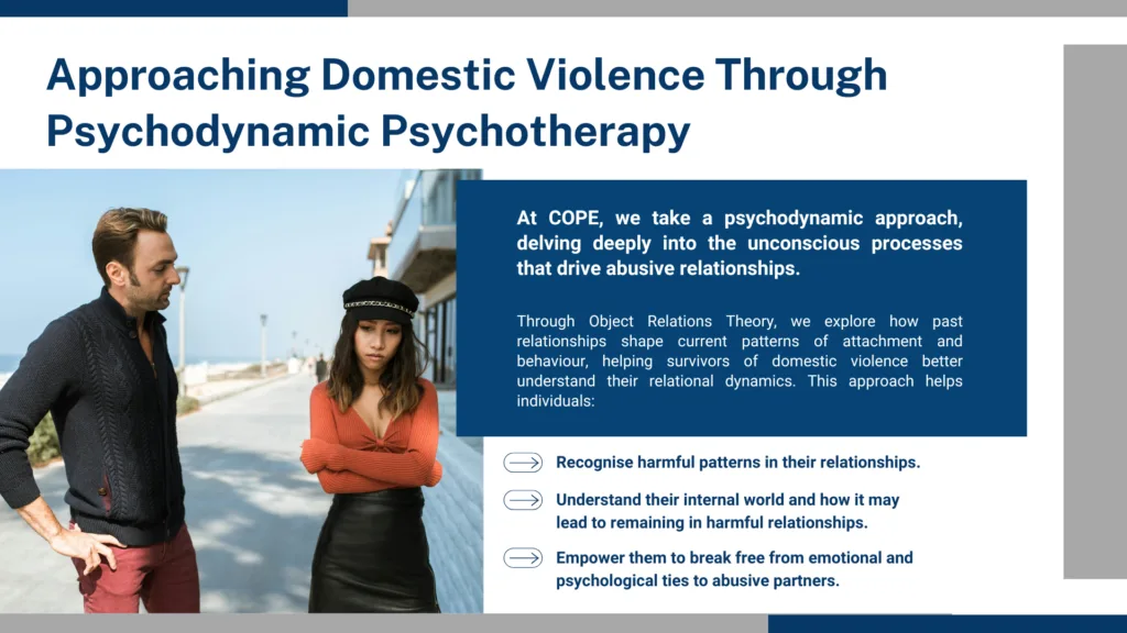 Approaching Domestic Violence Through Psychodynamic Psychotherapy