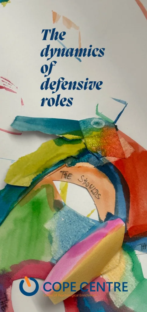 In the psychodynamic context of therapeutic relationships, we pay close attention to the dynamics of defensive roles, such as those of the perpetrator, victim, and rescuer.