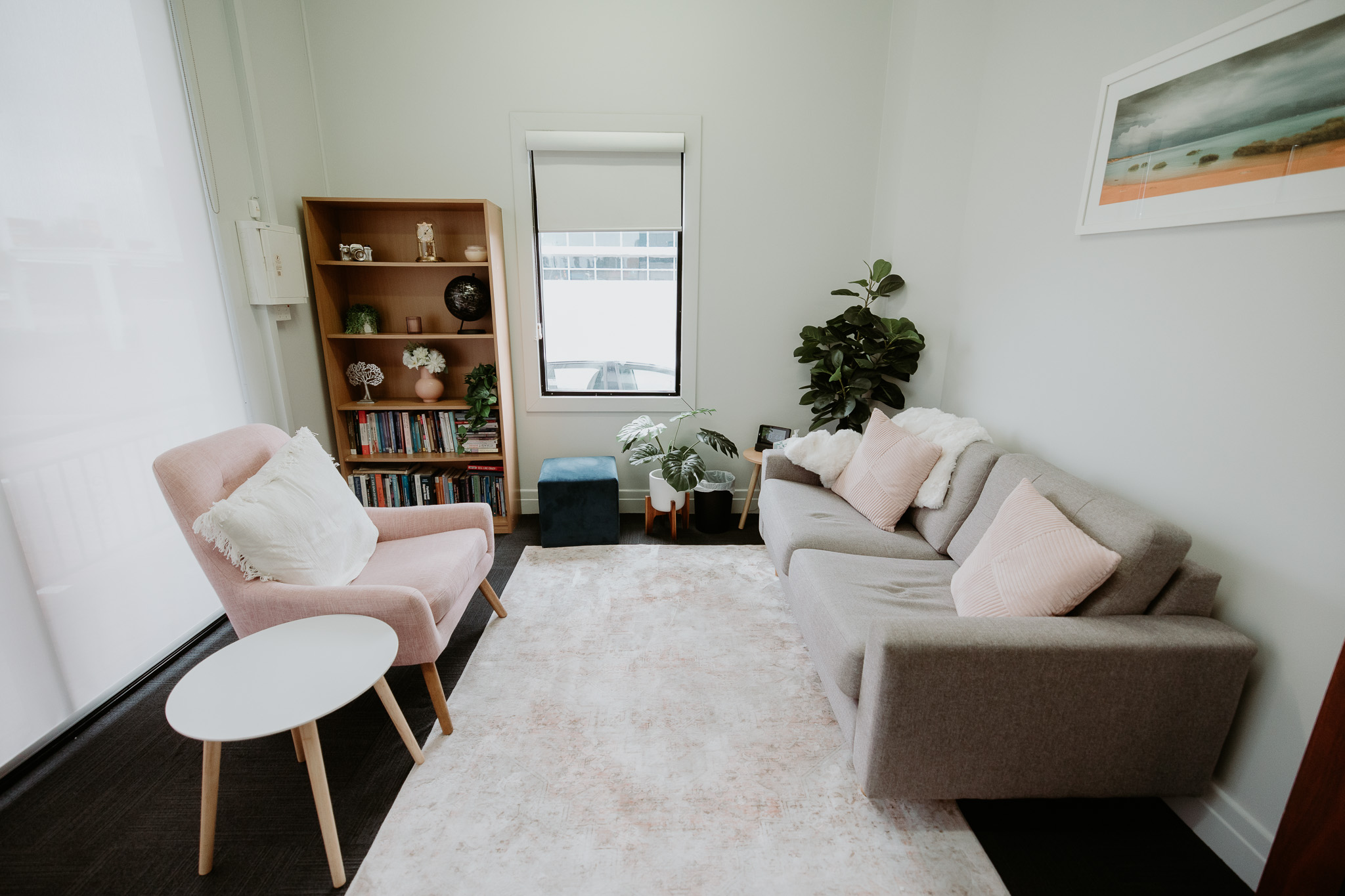 Comfortable consultation space at COPE Centre