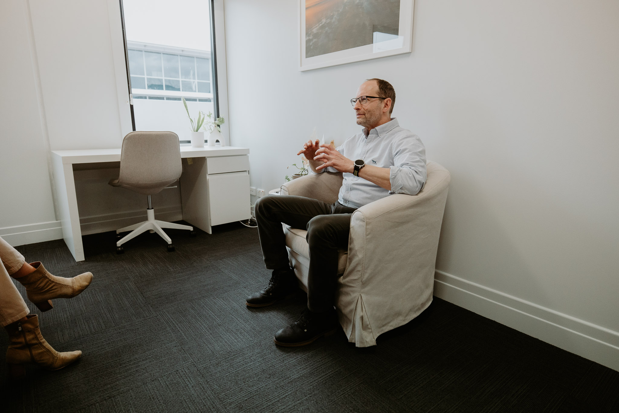 A welcoming therapeutic space at COPE