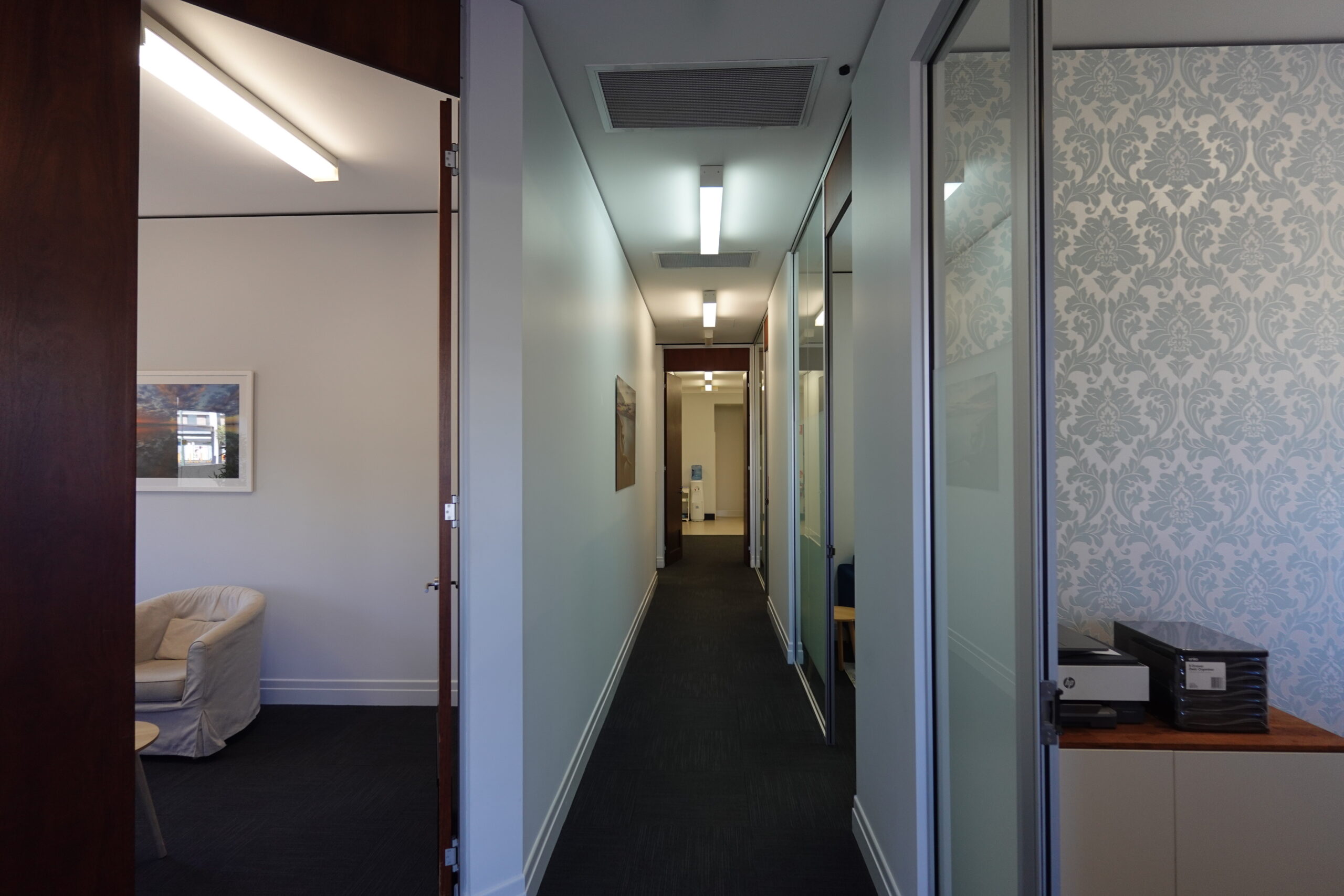 Welcoming interior at COPE Centre