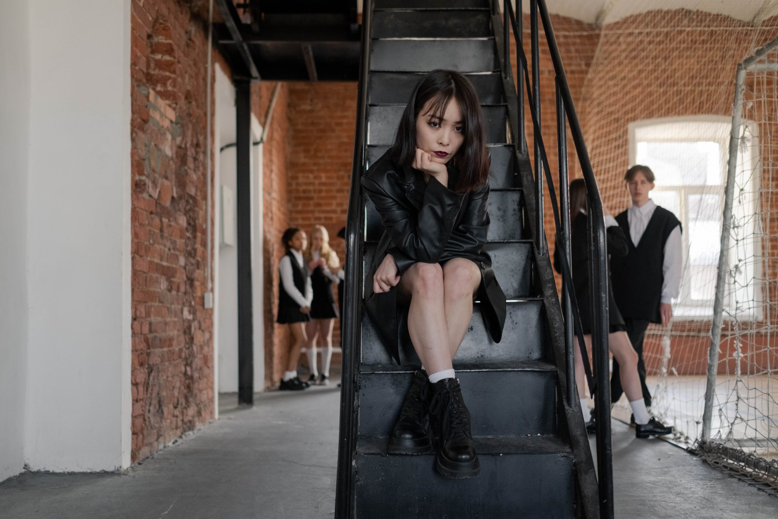 Adolescent experiencing difficulty with school demands