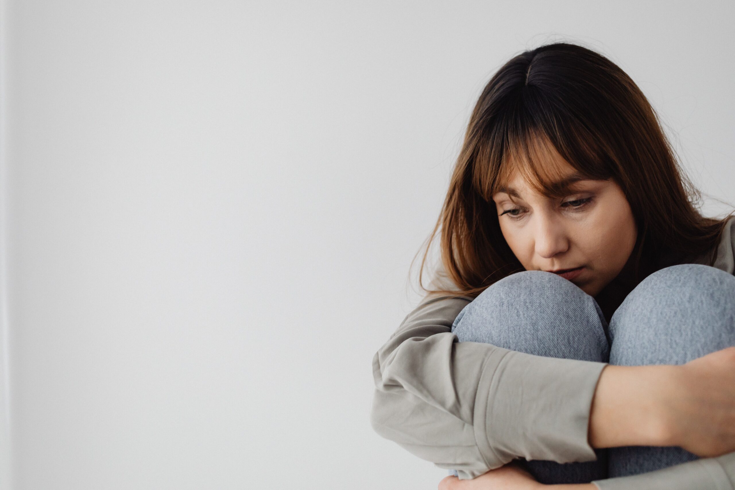 Mother receiving emotional support